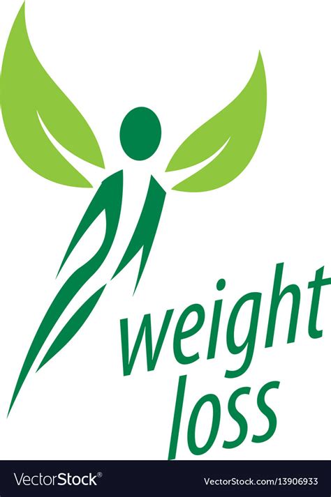 Weight loss logo Royalty Free Vector Image - VectorStock