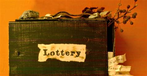 Symbolism Of The Stool In The Lottery nekeefynla