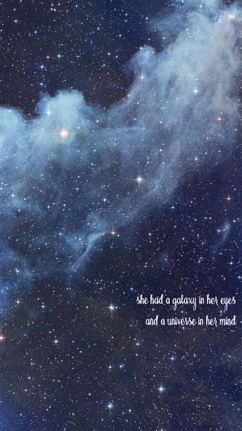 Galaxy eyes, universe mind | In her eyes quotes, Galaxy quotes ...