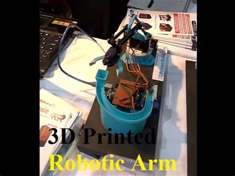 Pick And Place Robotic Arm Assembly | 3D Printing Technology