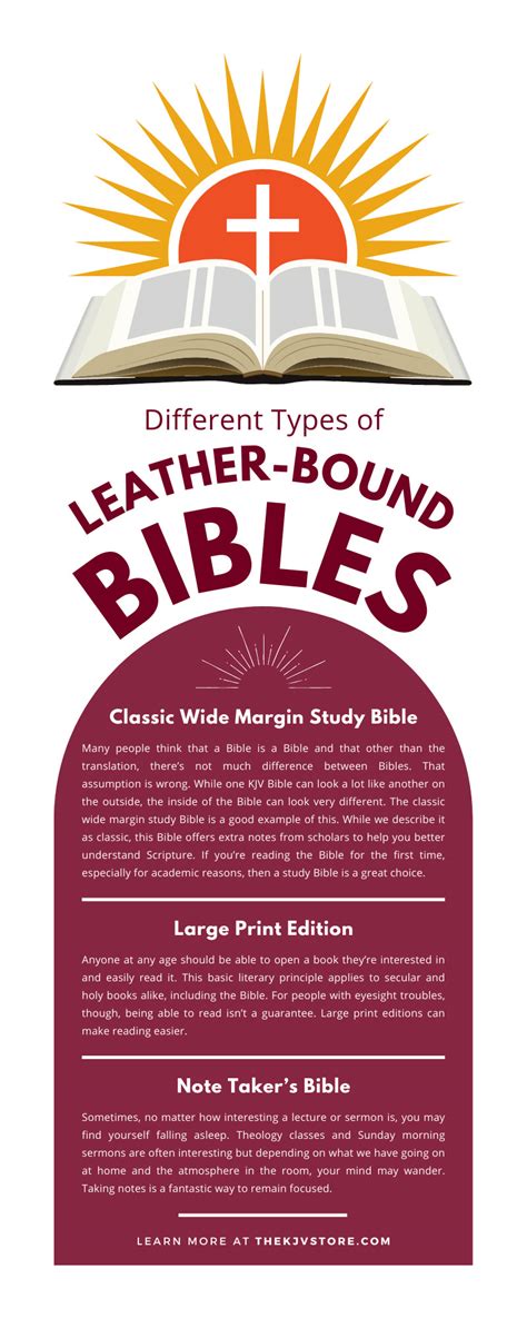 7 Different Types of Leather-Bound Bibles - The KJV Store