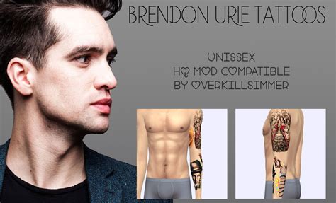 Brendon Urie Tattoos