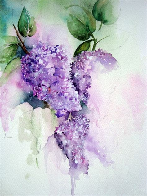 Easy Watercolor Paintings Of Flowers - Viewing Gallery