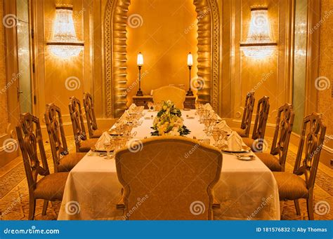 Luxury Hotel Dining Room Interior Editorial Photography - Image of hall, arch: 181576832