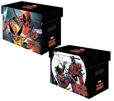 Cape and Cowl Comics - Marvel Graphic Comic Box Deadpool & Wolverine ...