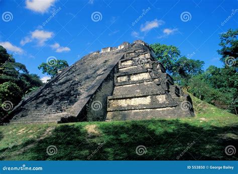 Stepped Pyramid stock photo. Image of guatemala, pyramid - 553850