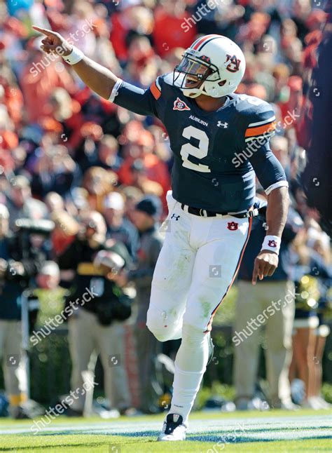 Cameron Newton Auburn Quarterback Cameron Newton Editorial Stock Photo ...