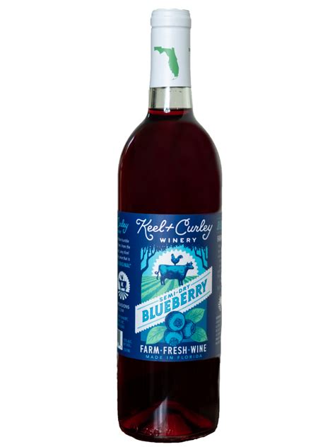 Sweet Blueberry Wine — Keel Farms | Tampa Bay Winery, Brewery and ...