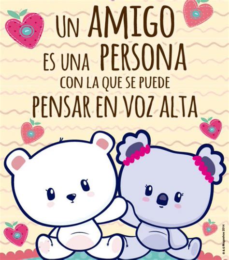 Imágenes Bonitas de AMISTAD 💛 Las Mejores Frases, Mensajes y Dibujos