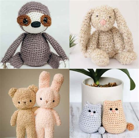 30 Easy Crochet Animal Patterns for Beginners