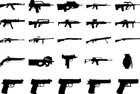 Clipart - Guns Pack