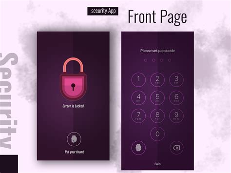 Security App by Suvash Chandra Das on Dribbble