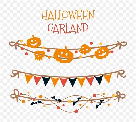 Halloween Garland Clip Art, PNG, 800x739px, Halloween, Area, Banner ...