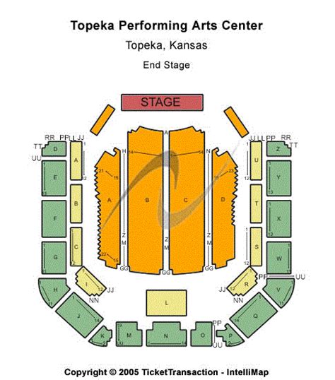 Topeka Performing Arts Center Seating Chart | Topeka Performing Arts Center Event Tickets & Schedule