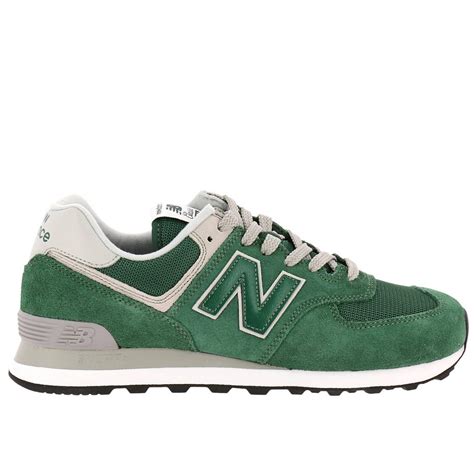 New Balance Outlet: Sneakers men - Green | New Balance sneakers ML574EGR online at GIGLIO.COM