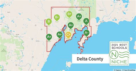 Delta County Map