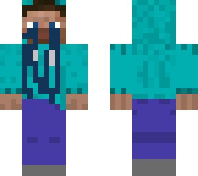 crying steve | Minecraft Skin