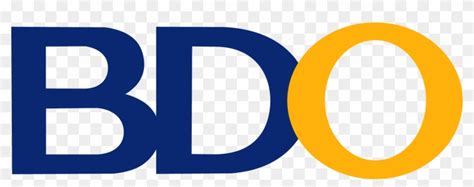 Banco De Oro Universal Bank Bdo Logo - Bdo Logo Png - Free Transparent PNG Clipart Images Download