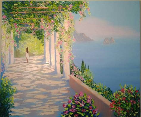 Mediterranean Landscape Oil Painting By Natalia Kolesnichenko | absolutearts.com