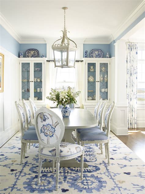 25+ Blue Dining Room Designs, Decorating Ideas | Design Trends ...