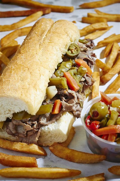 Italian Beef Sandwich (spicy) with Hot Giardiniera Recipe - Buy Bulk Olive Oil, Balsamic Vinegar ...