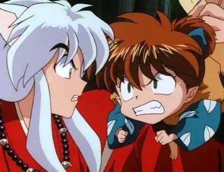 Inuyasha and Shippo | Inuyasha, Anime, Inuyasha love