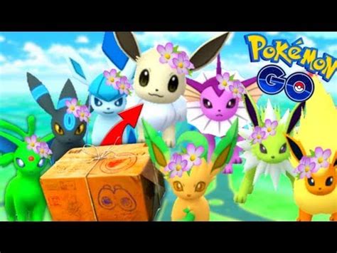 Flower Crown Eevee Pokemon Go Evolve | Best Flower Site