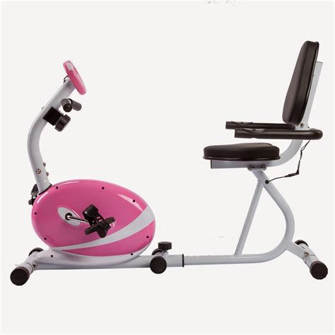 Health & Fitness Den: Pretty in Pink! Sunny Health & Fitness Pink Recumbent Bikes, Review