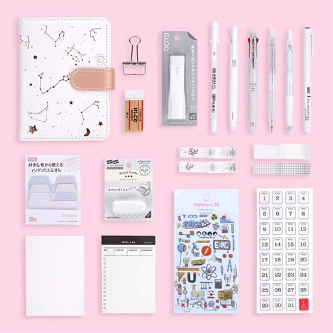 Stationery Pal Bullet Journal Set - White