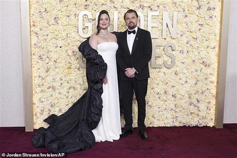 Golden Globes 2024: Leonardo DiCaprio looks dapper as he poses with Killers of the Flower Moon ...