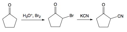 Devise a synthesis of this compound starting from cyclopentanone. You ...