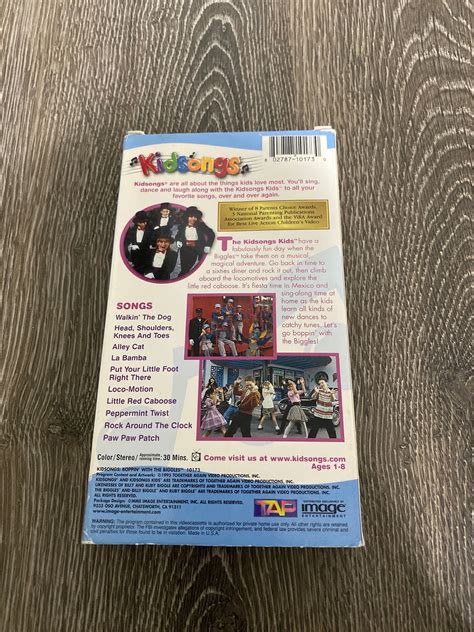 Kidsongs: Boppin With the Biggles 2002 VHS - Etsy