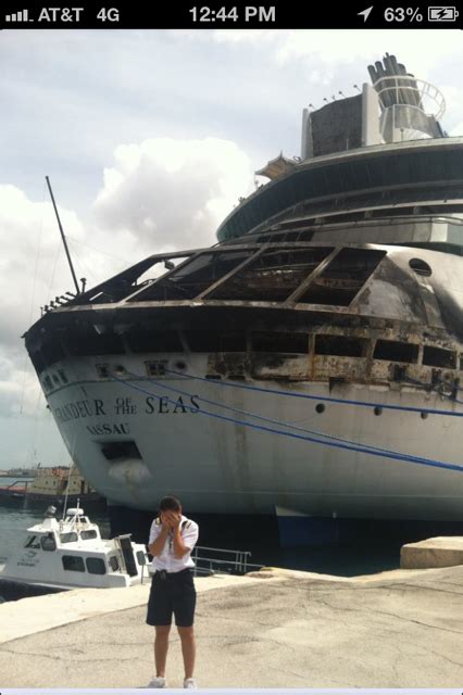 Royal Caribbean's Grandeur of the Seas Catches on Fire | Cruise Law News