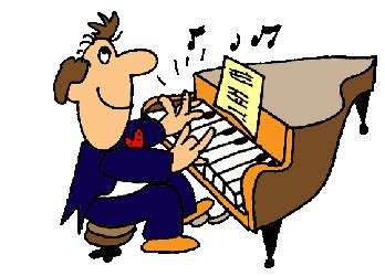 he can play the piano - Clip Art Library