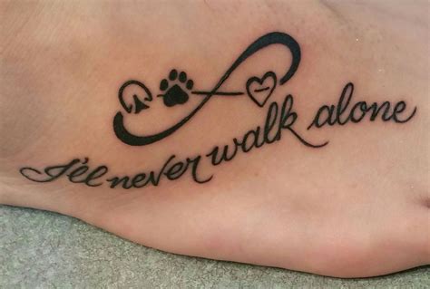 My First Tattoo! Horse hoof print, dog paw print and heart infinity #foottattoo #hoofprint # ...