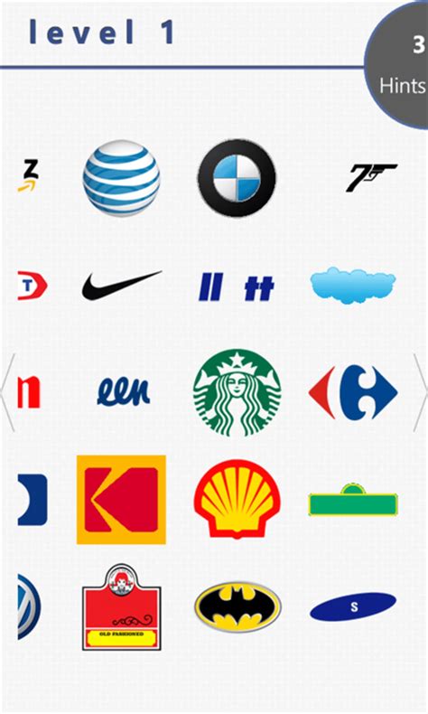 Juego Logo Quiz Logos De Marcas Con Nombres Adivina La Marca Logo ...