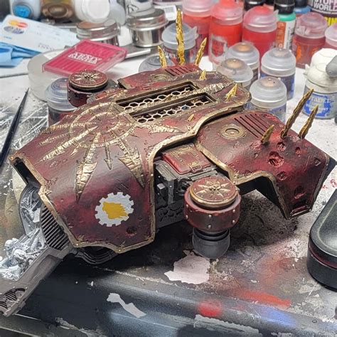 Legio Audax Warhound top half progress : r/Warhammer40k