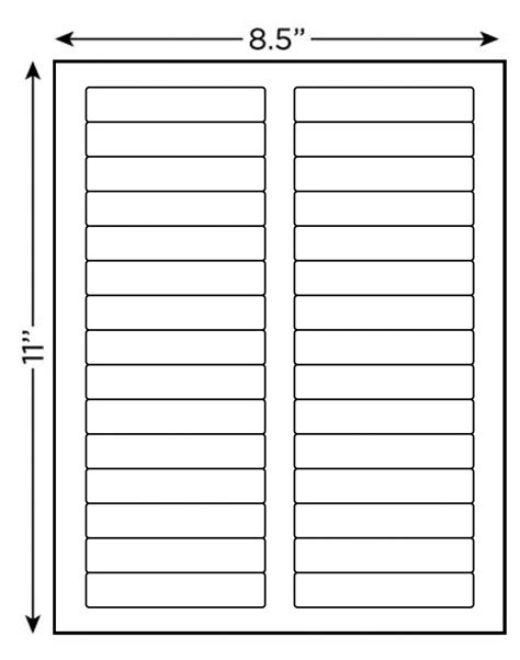 Quill File Folder Labels Template