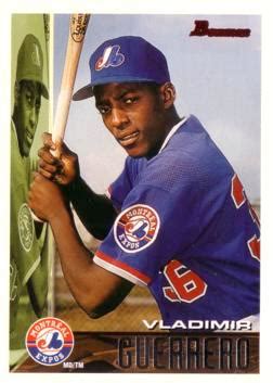 Vladimir Guerrero Sr. Rookie Card