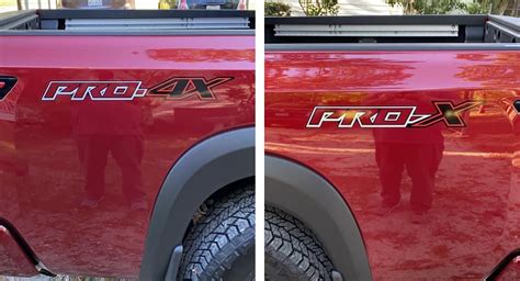 Why Does This 2022 Nissan Frontier Pro-4X Have Mismatched Stickers ...