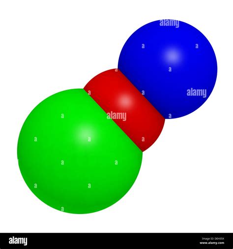 Sodium hypochlorite (NaOCl), chemical structure. Used in household bleach, water treatment and ...