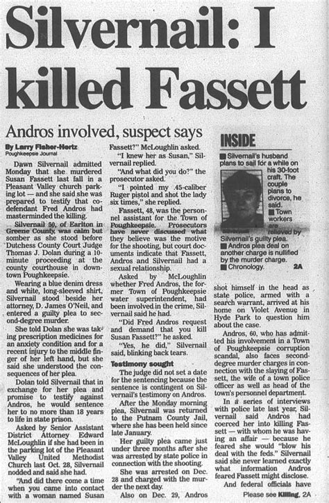 Dawn (Mudge) Silvernail - homicide of Susan Fassett - Newspapers.com™