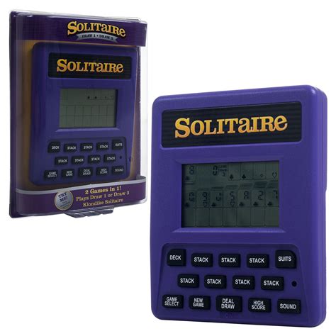 Trademark Games Electronic Handheld Solitaire Game - Toys & Games ...