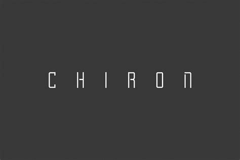 Chiron - Font on Behance
