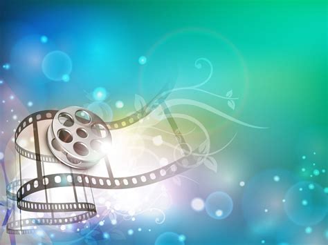 Creative 3D Film Strip Background - Vector download