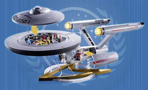 STAR TREK - USS Enterprise NCC-1701 - 100cm PLAYMOBIL : ShopForGeek.com ...