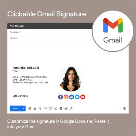 Signature In Gmail Template