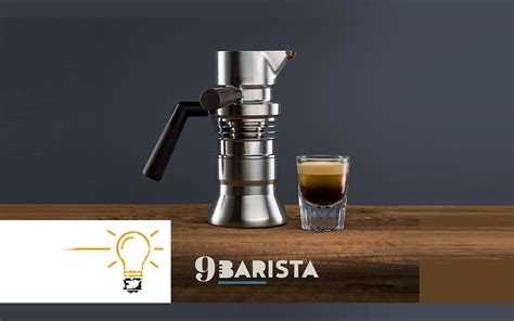 Innovation Feature: 9Barista Stove Top Espresso Machine | Lever Gear