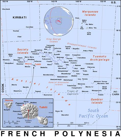 PF · French Polynesia · Public domain maps by PAT, the free, open source, portable atlas