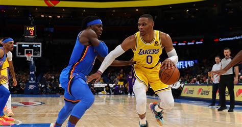 Video: Russell Westbrook Ejected from Lakers vs. Thunder After Darius ...